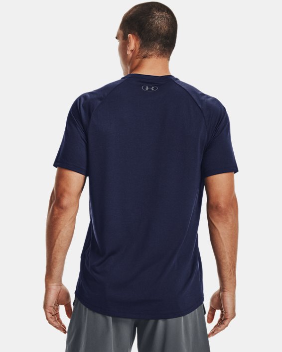 Men's UA Tech™ 2.0 Short Sleeve T-Shirt, Navy, pdpMainDesktop image number 1